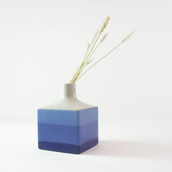 Mini Blue Vase Home Decor - Picture 8 of 13